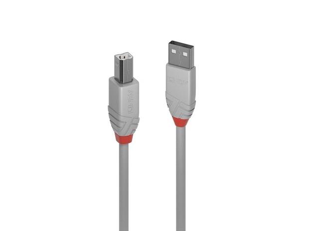 Lindy Anthra Line - USB cable - USB to USB Type B - 1 m
