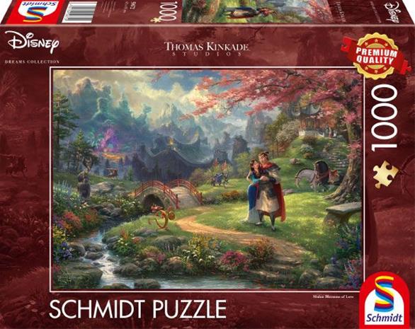 Adlibris Disney Mulan Thomas Kinkade Palapeli 1000 palaa Schmidt