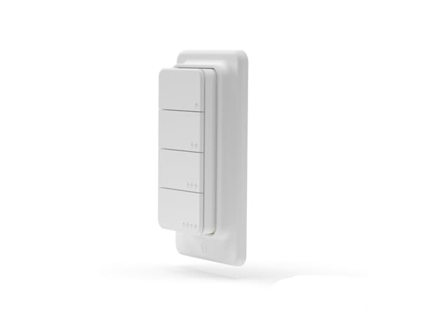 Shelly BLU RC Button 4 ZB - nelipainikkeinen Bluetooth- / Zigbee-kytkin