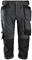 Snickers 6142 AllroundWork Caprit Harmaa, musta C46 – kuva 8