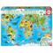 Educa 150 World Map Animals 3D Palapeli – kuva 2