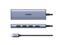 Ugreen 20956A interface hub USB Type-C 5000 Mbit/s Silver – kuva 3