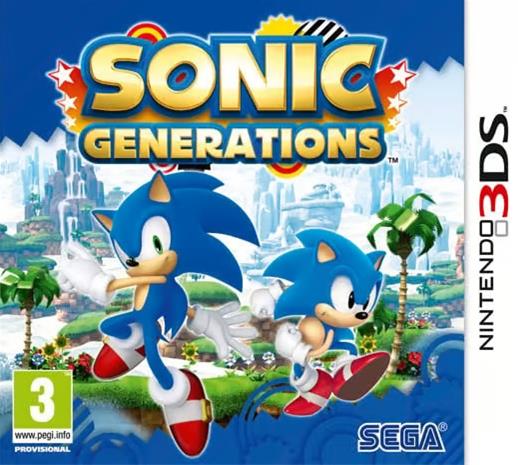 Sonic Generations, Nintendo 3DS -peli