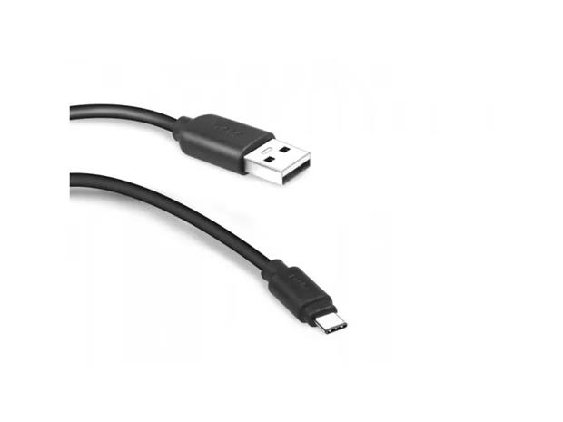 SBS TECABLEMICROC15K USB-A - USB-C Cable 1.5m - Black