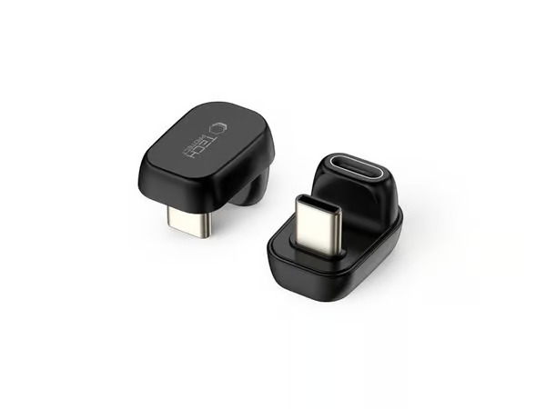 Tech-Protect Ultraboost AA04 USB-C Angle Adapter - Black
