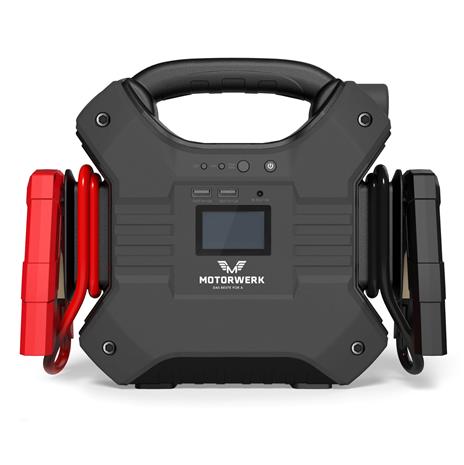 Motorwerk 12/24V 35000 mAh raskaan kaluston apukäynnistin