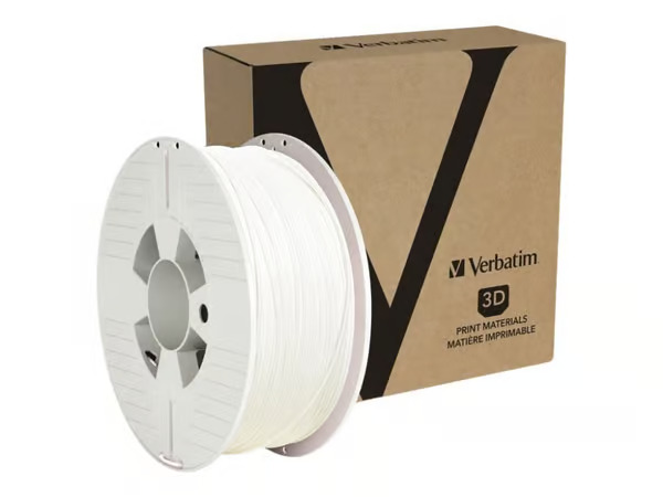 3D Printer Filament PLA 1.75MM WHITE 1KG