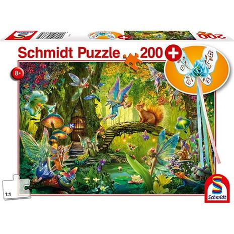 Adlibris Keijut Metsässä Palapeli & Sauva 200 palaa Schmidt