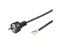 Pro Safety plug cord for assembly 2 m black – kuva 3