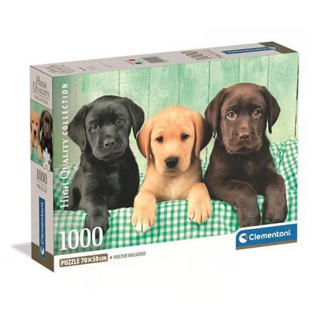 Clementoni Three Labradors (1000)