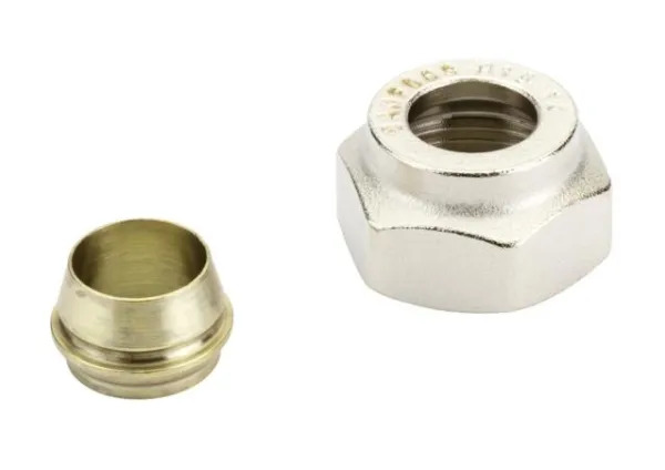 Danfoss union copper/steel Ø15 3/4