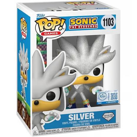 Funko POP! Sonic the Hedgehog Silver eksklusiivinen