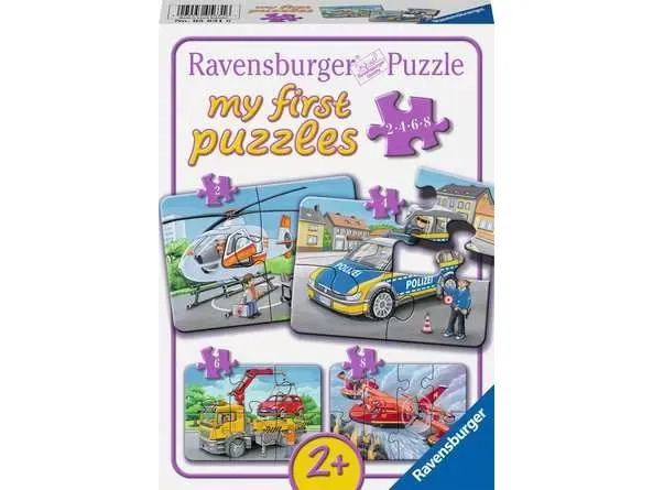 Ravensburger Palapelit My Emergency Vehicles 2/4/6/8 – kuva 6/8