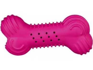 Trixie Rustling bone, natural rubber, 18 cm – kuva 4/4