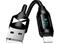 Wozinsky USB-A Cable - Lightning WUALC1 with LED Display 2.4A 1m - Black – kuva 2