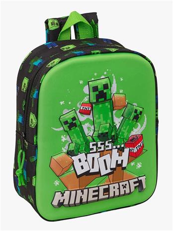 Minecraft Mini 3D Reppu 6L, Boom – kuva 1/1