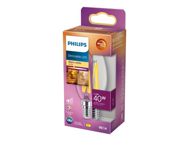 Philips LED Classic 40W E14 -kynttilälamppu