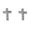Silver Bar Cross korvakorut – kuva 1