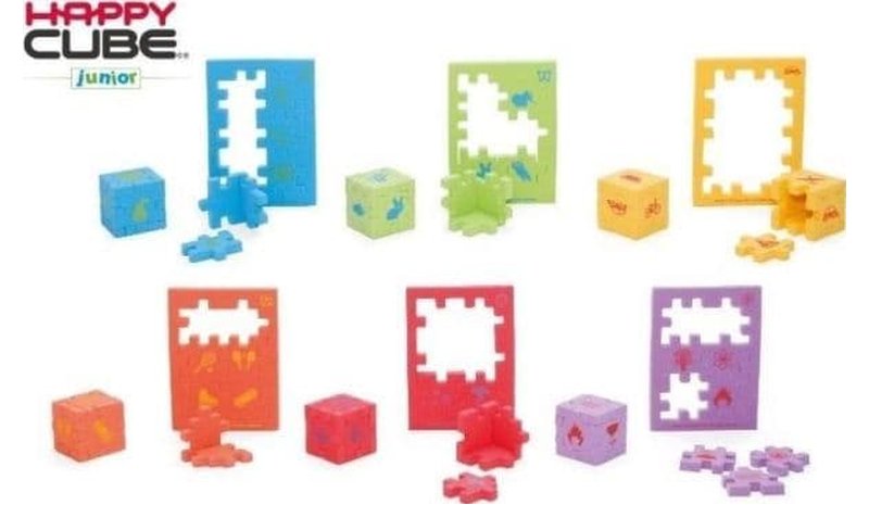 1 pcs Happy Cube - Random color - Junior IUVI Games – kuva 1/2