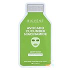 Biovène AVOCADO + NIACIN DEWY-MOIST! Smoothie Serum Sheet Mask with firming Niacinamide, Cucumber and Avocado 25 ml