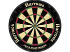 Harrows Darts Lets Play Darts, Dartboard, Musta, Vihreä, Punainen, Keltainen, Harjas, Aikuinen, 6 kpl