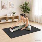 vidaXL Lattiamatot 40 pcs Musta 14,4 m² EVA-vaahtoa
