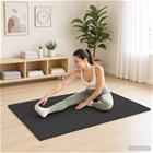 vidaXL Lattiamatot 12 pcs Musta 4,32 m² EVA-vaahtoa