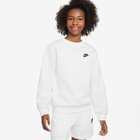 Nike Collegepaita NSW Club Fleece Crew - Valkoinen/Musta Lapset
