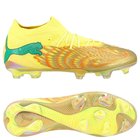 PUMA Future 9 Ultimate FG Kidsuper X NJR - Keltainen/Musta/Ruohovihreä/Valkoinen/Kulta LIMITED EDITION