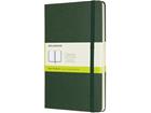 Moleskine Classic, Yksivärinen, Vihreä, 240 arkkia, 70 g/m², Kovakantinen, Universaali