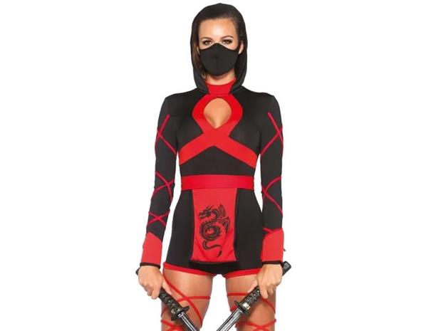 Red Dragon Ninja-dräkt