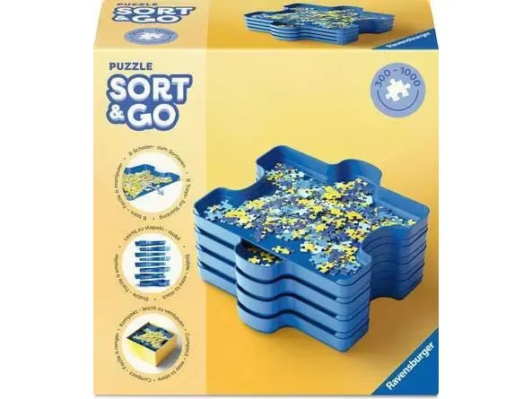 Ravensburger Sort & Go! Puzzle 8 Sorting Trays
