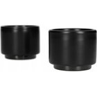 Fellow Fellow Monty Espresso - Kubek czarny 90 ml - 2 sztuki