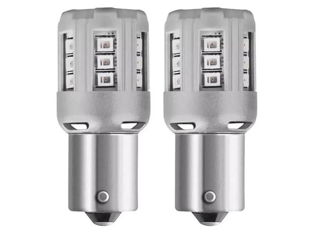 Osram LED-lamppu keltainen PY21W - sarja.