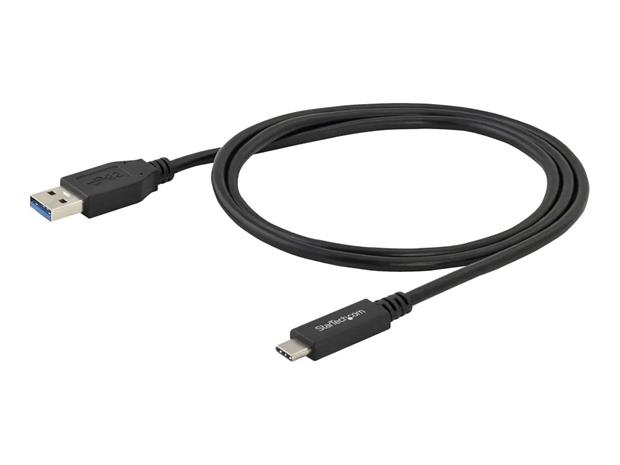 StarTech.com USB-USB-C-kaapeli - M/M - 1 m (3 jalkaa) - USB 3.0 - USB-A:sta USB-C:hen - USB-kaapeli - 1 m