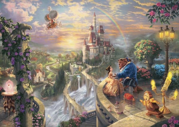 Schmidt Thomas Kinkade: Disney Beauty and the Beast 1000p palapeli
