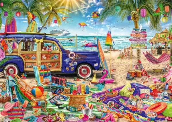 Schmidt A Sunny Break At The Seaside 1000p palapeli