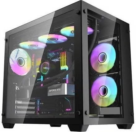 Darkflash C285 Mid-Tower ATX Computer Case Black