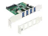 Delock PCIe Card 4x USB-A 3.2 Gen 1 – kuva 3/3