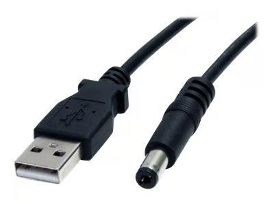 StarTech.com USB to 5.5mm Power Cable - Type M Barrel - 2m