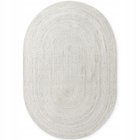 Hanse Home juuttipunottu valkoinen matto 160x230 – luonnollinen tyyli, moderni mukavuus