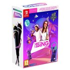 Let's Sing 2025, Nintendo Switch -peli + 2 mikrofonia