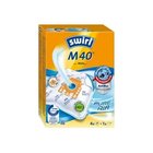 Swirl M 40, Oranssi, Valkoinen, Miele S 2 - S 2000... 2999, Miele S 400i - S 456i, S 600 - S 658 series, Laatikko, 166 mm, 234 mm, 74 mm