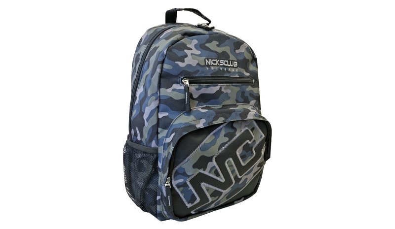 Nicksclub Camo harmaa reppu – kuva 1/1