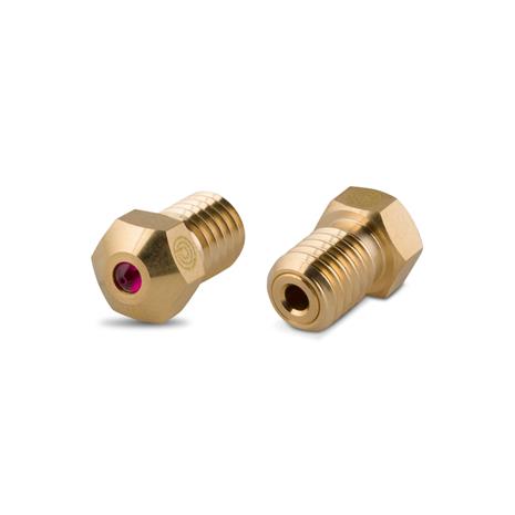 Primacreator Reprap M6 Ruby Nozzle 0,6 Mm - 1,75 Mm - 1 Pcs