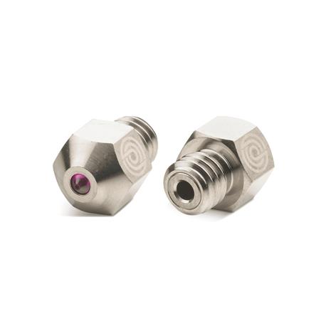 Mk8 Nickel Plated Copper Nozzle With Ruby 0,4 Mm - 1 Pcs