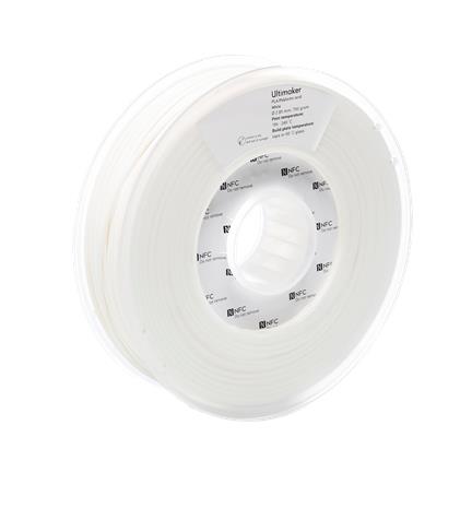 Ultimaker Pla - 2.85 Mm - 750 G - White