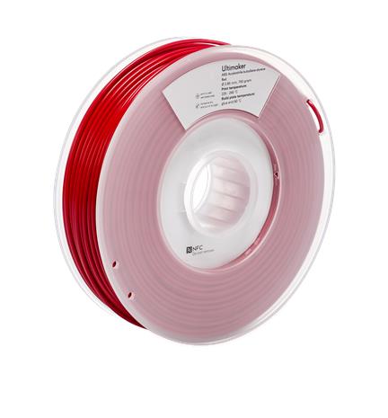 Ultimaker Abs - 2.85 Mm - 750 G - Red – kuva 2/2