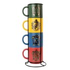 Muki: Harry Potter - Set Of 4 Mugs & Stand (300ml) KOTIIN