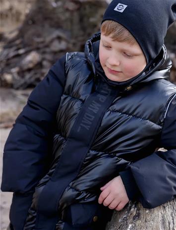 mikk-line Puffer Jacket Mix Toppatakki Black Mikk-line